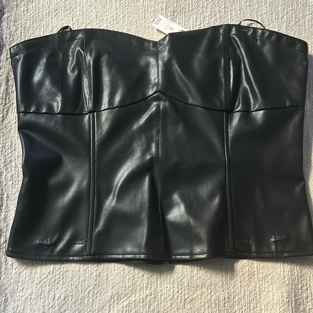 Anthropologie (NWT) Lined Bustier - Sz X-Large 50% Polyurethane 50% Cotton
